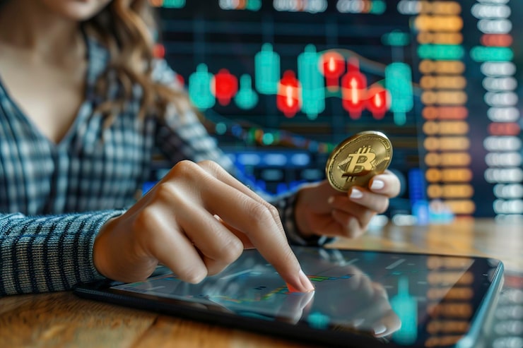 cryptocurrency-businesswoman-using-tablet_1009902-63979